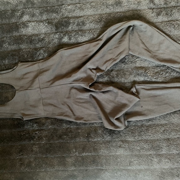 Vintage 90’s Moda Intl Black Jumpsuit Sz Small Pre-Owned 95% Nylon 5% Spandex - Picture 11 of 12